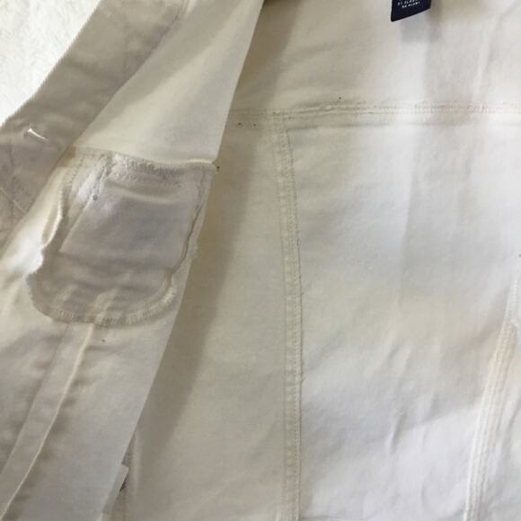 Ralph Lauren Girl White Cropped Denim Jacket - Picture 4 of 14